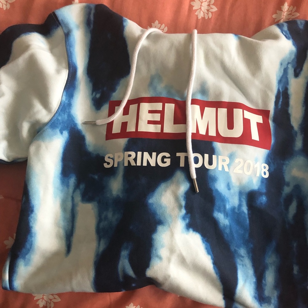 100% authentic Helmut Lang Tie-Dye hoodie